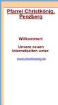 Mobile Screenshot of pg-penzberg.de